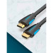 Vention Кабель мультимедійний HDMI to HDMI 15.0m V2.0 4K 30Hz PVC Vention (VAA-M02-B1500)