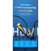 Vention Кабель мультимедійний HDMI to HDMI 50.0m V2.0 Optical 4K 60Hz 18Gbps Dolby 7.1 PVC Black Zinc Alloy Vention (ALABX)