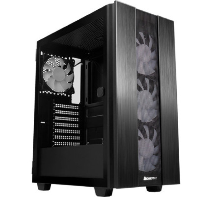 Chieftec Корпус Chieftec Gaming Hunter 2 Tempered Glass (GS-02B-OP)