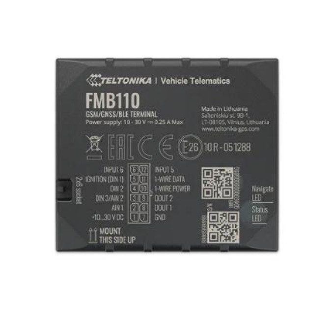 Teltonika GPS-трекер Teltonika FMB110