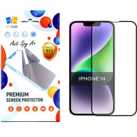 Скло захисне Drobak Anty Spy Apple iPhone 14 Pro Max (Black) (535335)