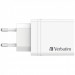 Verbatim Зарядний пристрій Verbatim USB 30W PD3.0 4-ports white (49701)