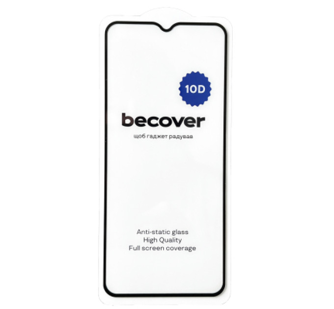 BeCover Скло захисне BeCover Xiaomi Redmi 9A / Redmi 9C / Redmi 10А / Poco C31 10D Black (711368)