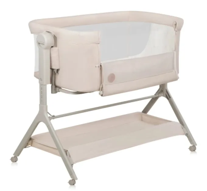 Lionelo Ліжечко Lionelo приставна LEONIE PLUS BEIGE SAND (LO-LEONIE PLUS BEIGE SAND)