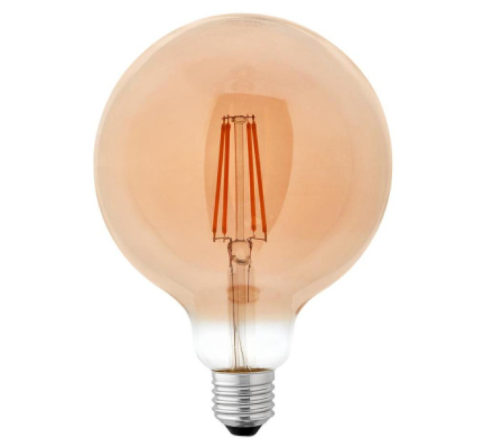 Delux Лампочка Delux Globe G125 8Вт E27 2700К amber filament (90016726)