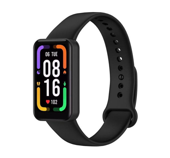 Силіконовий ремінець BeCover для Xiaomi Redmi Smart Band Pro Black (707168)