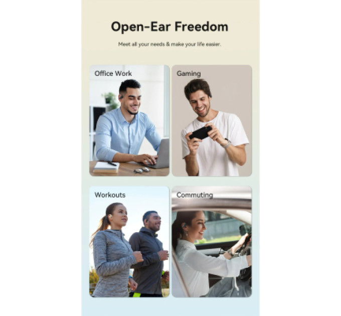 Vention Навушники Vention OpenBeat O11 Beige (NBPN0)