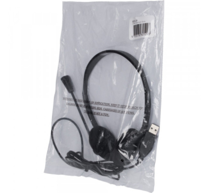 Sandberg Навушники Sandberg Headset Bulk USB Black (825-29)