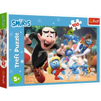Пазл Trefl The Smurfs Уроки тата Смурфа 100 елементів (5900511164817)