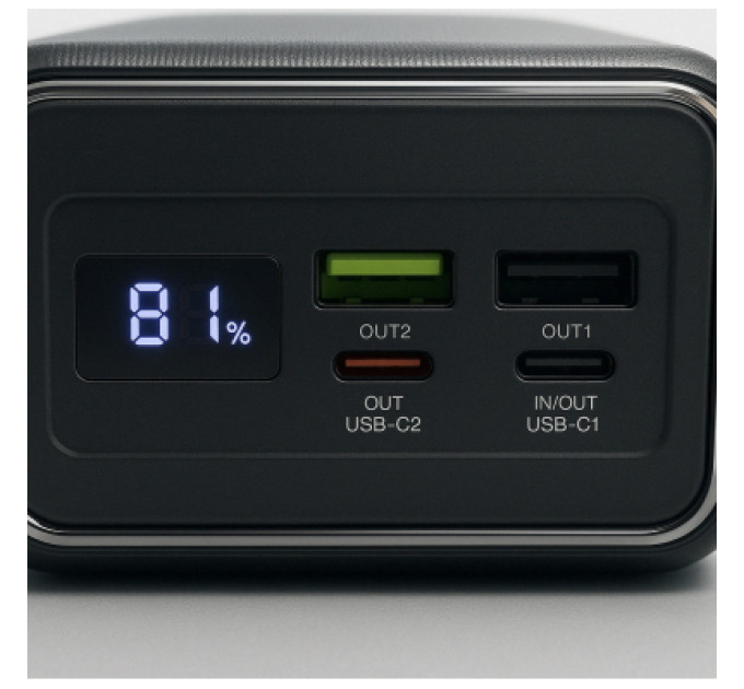 GEAR Батарея універсальна GEAR 50000mAh, PD/22.5W, black (SP05)