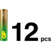 Gp Батарейка Gp AA * 12 + AAA * 12 Ultra Alcaline + fan (4891199233982)