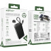 Acefast Батарея універсальна Acefast 10000mAh 30W PD, USB-C witch cable, USB-A, Li-Pol, M7 Black (6974316283379)