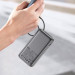 Acefast Батарея універсальна Acefast 10000mAh 30W PD, USB-C witch cable, USB-A, Li-Pol, M7 Black (6974316283379)