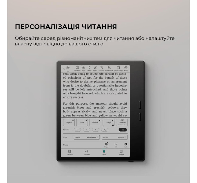 BOOX Електронна книга BOOX Go Color 7 Gen2 Black