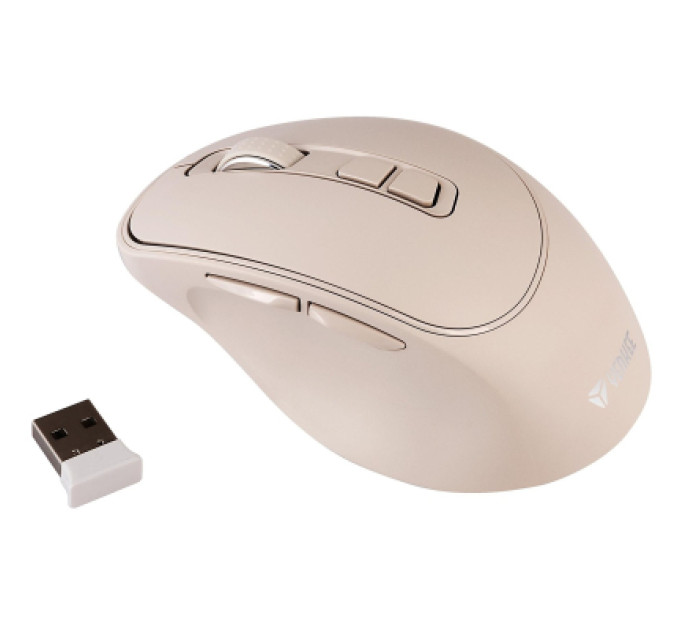 YENKEE Мишка YENKEE YMS 2080BG Slider Wireless Beige (45019321)