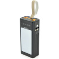 ACL Батарея універсальна ACL 30000mAh, LIGHTER, Type-C + Lighting, Black (PW-85B)