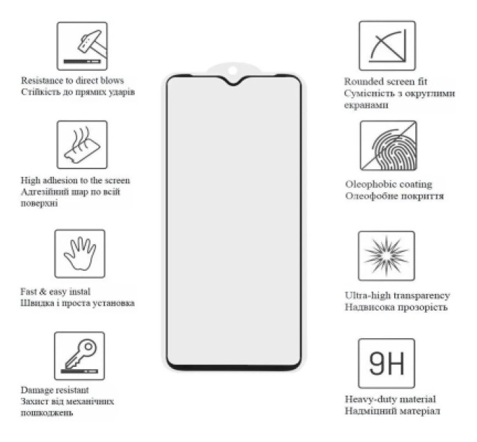 Drobak Скло захисне Drobak Anty Spy Samsung Galaxy A36 (595978)