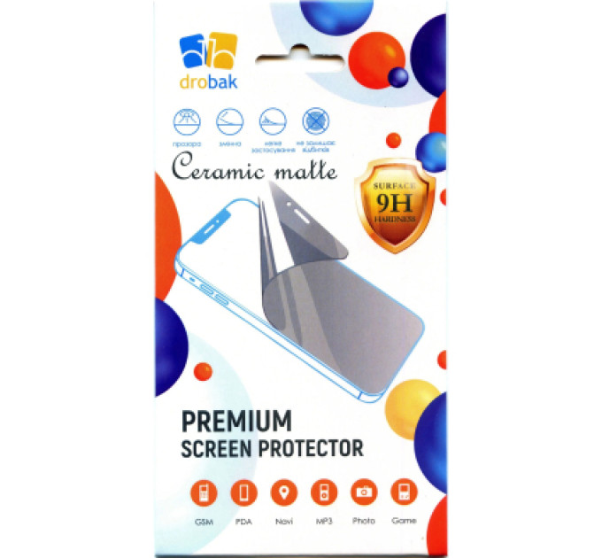 Drobak Скло захисне Drobak Matte Ceramics Apple iPhone 17 Air (333346)