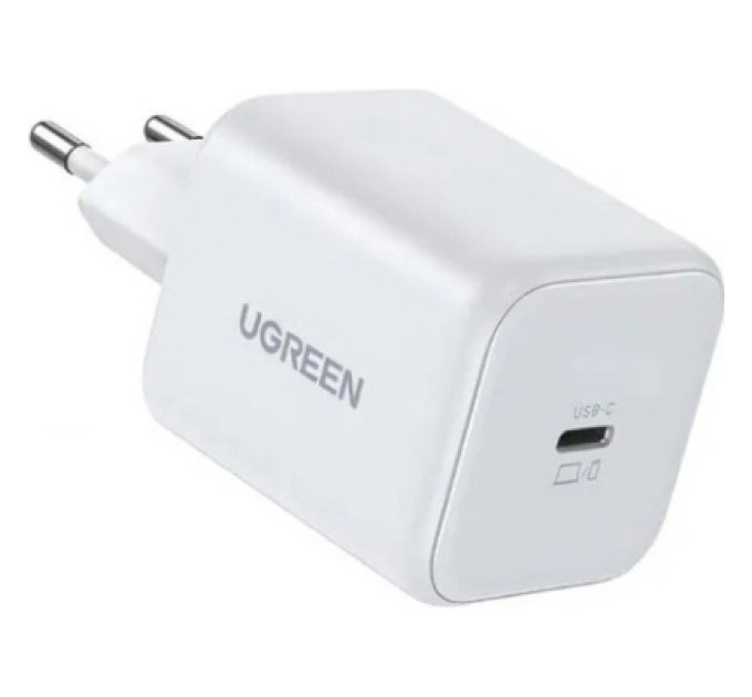 Ugreen Зарядний пристрій Ugreen USB-C GaN 45W X524 white (65053)