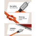 Cabletime Дата кабель USB-C to USB-C 2.0m PD240W magnetic Cabletime (CA915729)