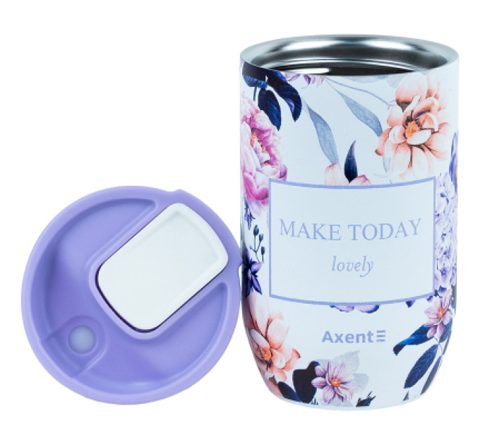 Axent Термокружка Axent 350 мл Violet Whispers (8721-10-A)