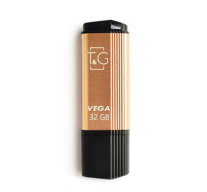 T&G Флеш-накопичувач USB 32GB T&G 121 Vega Series Gold (TG121-32GBGD)