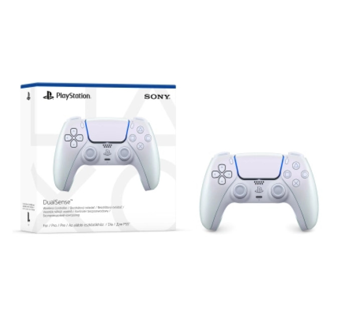 Sony Playstation Геймпад Sony Playstation DualSense Bluetooth PS5 Chrome Pearl (1000050600)