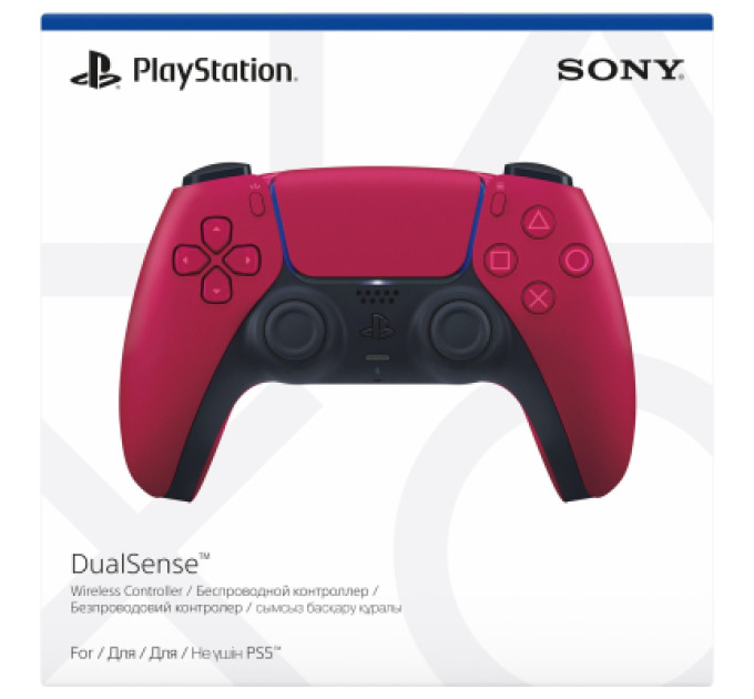 Sony Playstation Геймпад Sony Playstation DualSense Bluetooth PS5 Cosmic Red (1000050249)