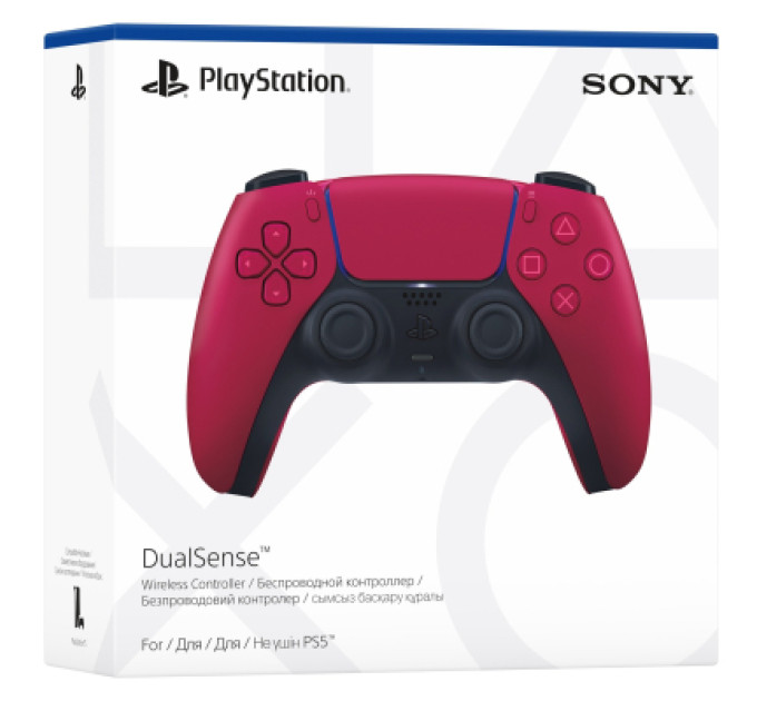 Sony Playstation Геймпад Sony Playstation DualSense Bluetooth PS5 Cosmic Red (1000050249)