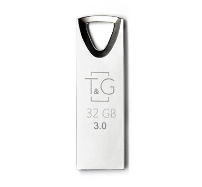 T&G Флеш-накопичувач USB3.0 32GB T&G 117 Metal Series Silver (TG117SL-32G3)