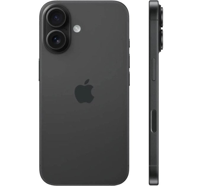 Apple Смартфон Apple iPhone 16 128GB Black (MYE73SX/A)