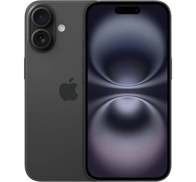 Apple Смартфон Apple iPhone 16 128GB Black (MYE73SX/A)