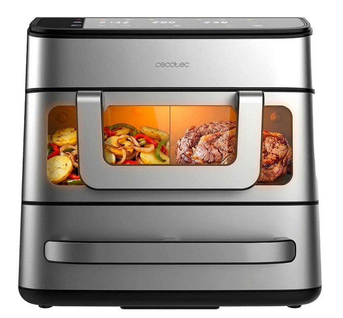 Cecotec Мультипіч Cecotec Cecofry FoodCourt 18000 4Pizza+ (A90_EU01_120299)
