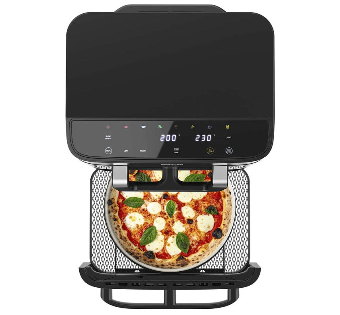 Cecotec Мультипіч Cecotec Cecofry FoodCourt 18000 4Pizza+ (A90_EU01_120299)