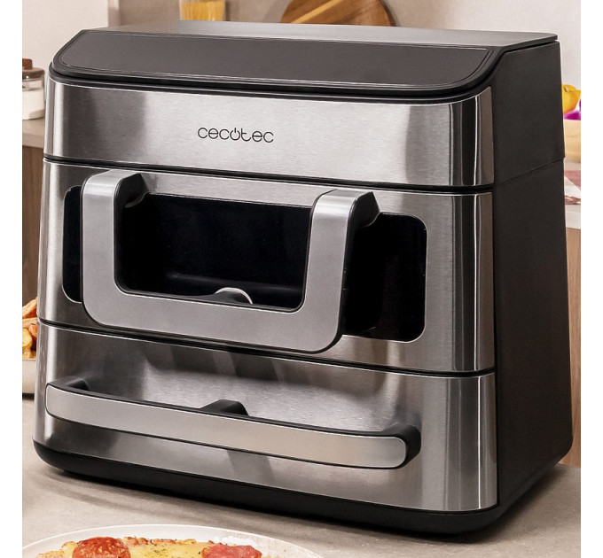Cecotec Мультипіч Cecotec Cecofry FoodCourt 18000 4Pizza+ (A90_EU01_120299)