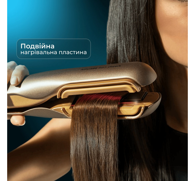 Випрямляч для волосся Cecotec AirLisse 6in1 iTwerk Champagne (A01_EU01_122191)