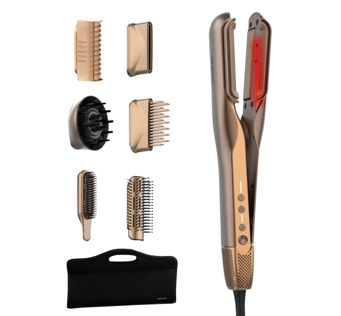 Випрямляч для волосся Cecotec AirLisse 6in1 iTwerk Champagne (A01_EU01_122191)