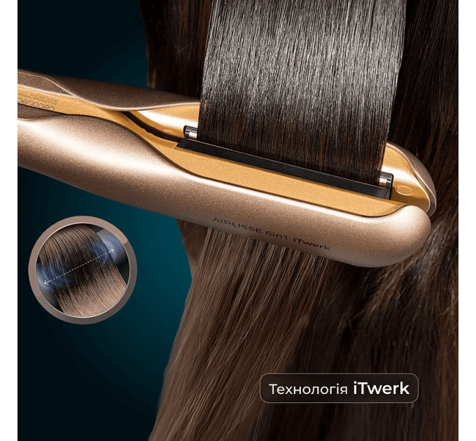 Випрямляч для волосся Cecotec AirLisse 6in1 iTwerk Champagne (A01_EU01_122191)