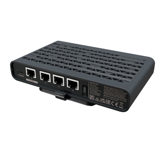 Бездротовий маршрутизатор MikroTik hAP be lite (A42G-HbeP)