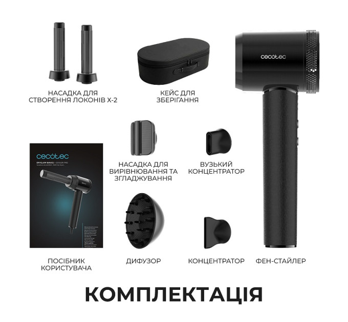 Фен Cecotec DryGlam Waves i-Sensor Pro (A01_EU01_118879)
