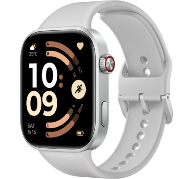 Смарт-годинник Xiaomi Watch 6 NFC Silver Gray Срібний BHR0955GL (1210048)