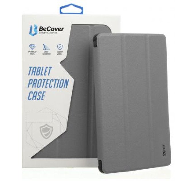 Чохол до планшета BeCover Soft Edge Pencil Apple iPad 10.2 2019/2020/2021 Gray (706813)