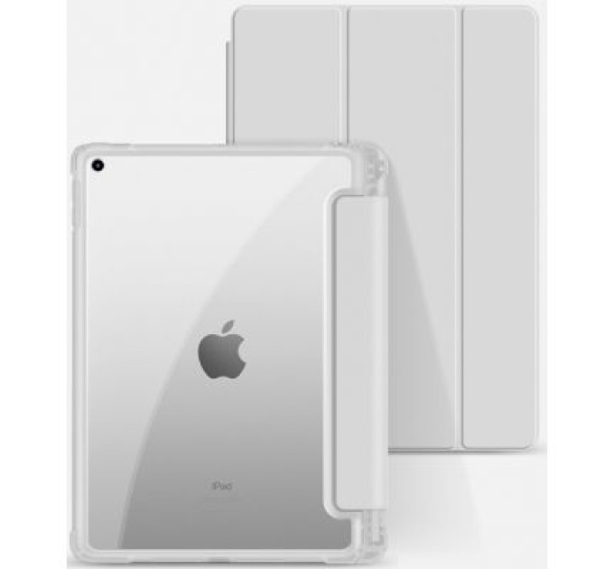 Чохол до планшета BeCover Soft Edge Pencil Apple iPad 10.2 2019/2020/2021 Gray (706813)