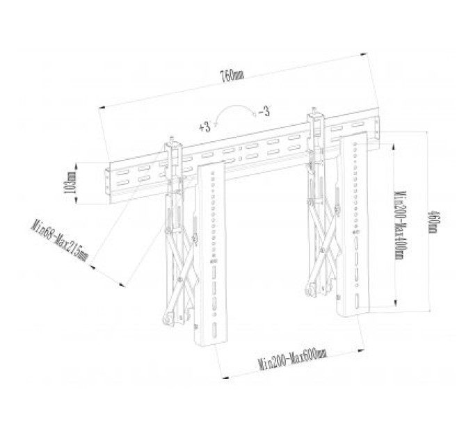 Charmount Кронштейн Charmount WMX-64