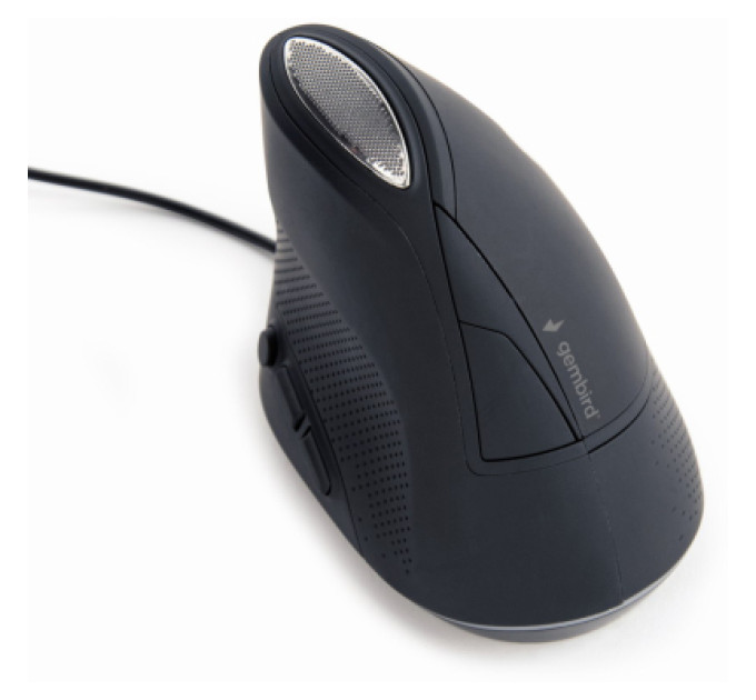 Gembird Мишка Gembird MUS-ERGO-03 USB Black (MUS-ERGO-03)