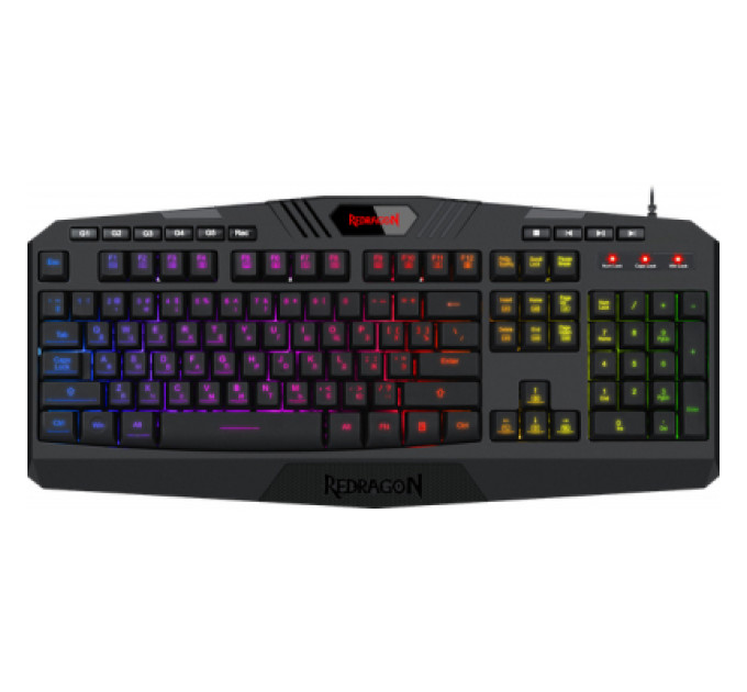 Redragon Клавіатура Redragon Harpe2 USB UKR Black (77484)
