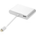 PowerPlant Перехідник Lightning (M) to HDMI, VGA, 3.5mм (F) PowerPlant (CA911929)