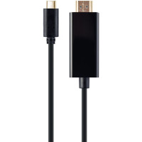 Кабель Cablexpert A-CM-HDMIM-02, USB-C на HDMI, 2м