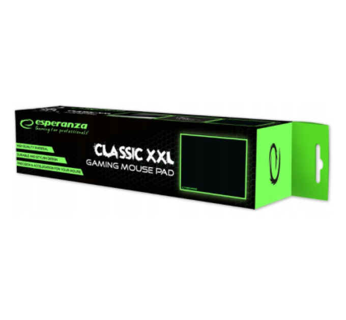 Esperanza Килимок для мишки Esperanza Classic Control XXL Black (EGP106K)
