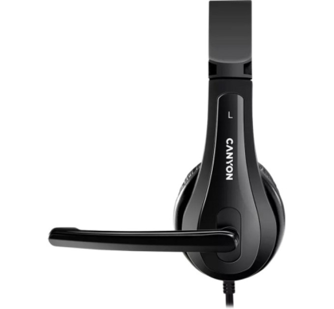 Canyon Навушники Canyon CHSU-1 USB Black (CNS-CHSU1B)